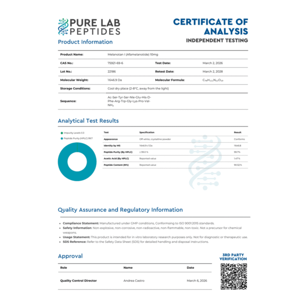 Melanotan I 10mg